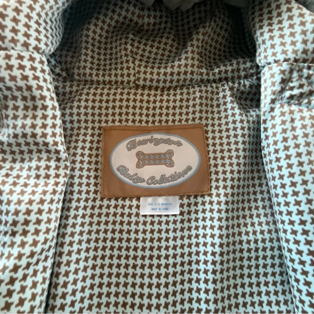 Bearington Baby Waggles Puppy Sherpa Coat - Picture 4 of 6